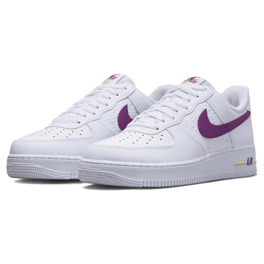 Nike Air Force 1 '07 'Embossed Hoops Lakers' FJ4209-100