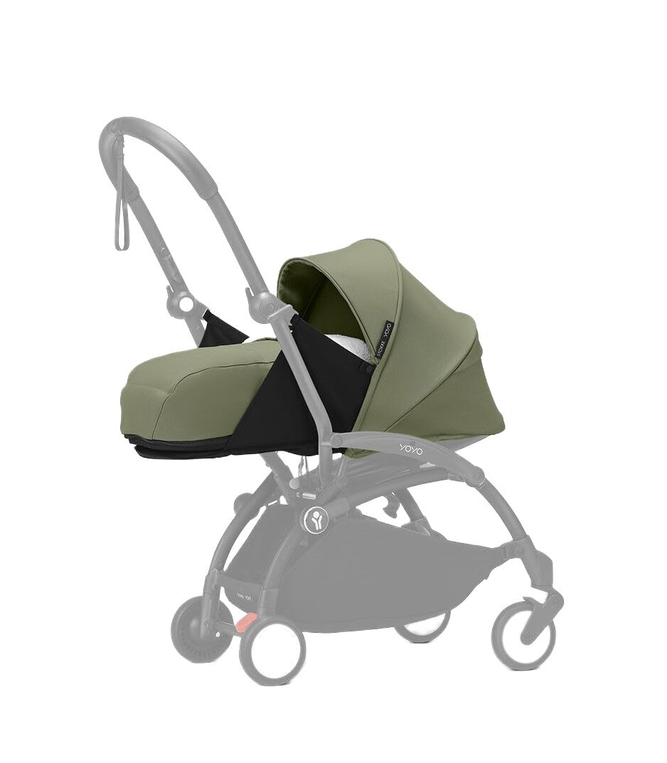 

Stokke (Official) YOYO Stroller Accessories, Newborn Pack (0-6 Months), Suitable for Newborns, Type A, Olive (Stroller sold separately)