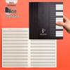 16K Staff Paper Music Notebook with Music Theory for Practice
