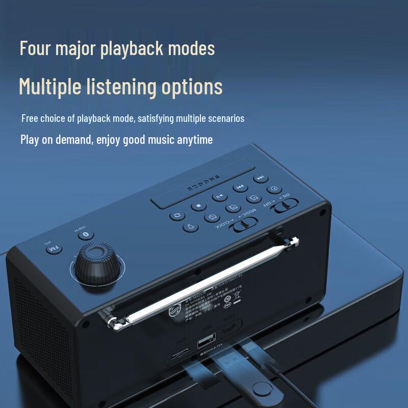 Philips Bluetooth Clock Radio Speaker