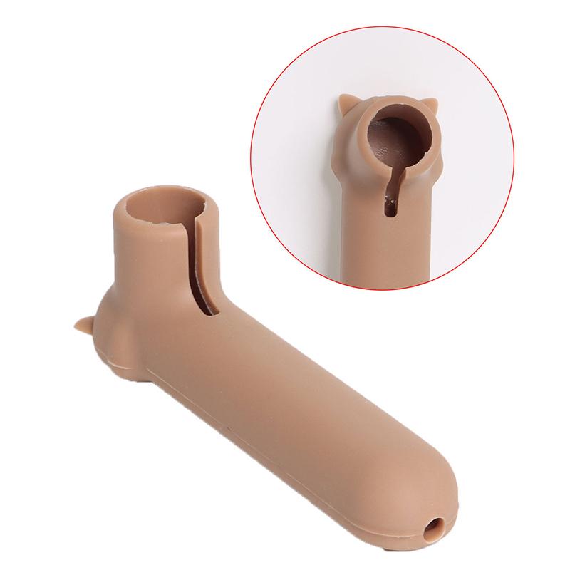 1Pcs Cartoon Cat Anti-collision Door Handle Cover Silicone Door Knob Cover Anti-Slip Safety Doorknob Protector For Home