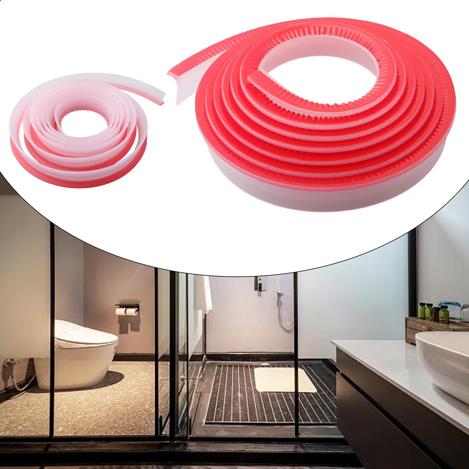 

Уплотнительная лента для водонепроницаемого барьера, силиконовая уплотнительная лента, водонепроницаемый барьер для сухого и влажного воздуха Transparent 300cm