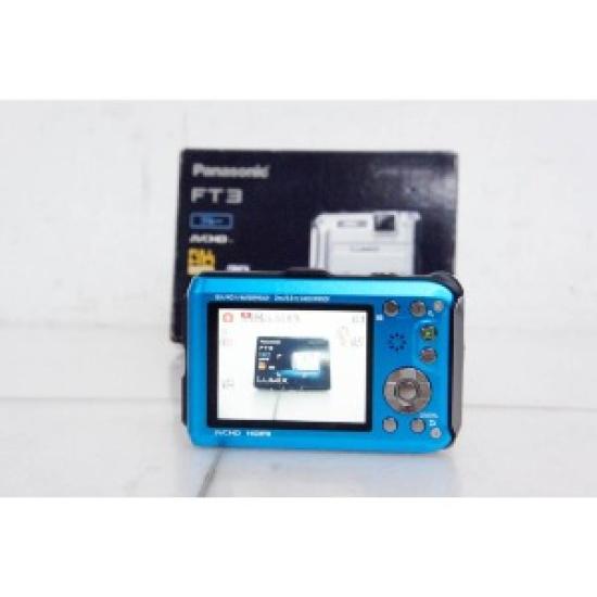 USED Panasonic Lumix DMC‑FT3 (also known as DMC‑TS3) Waterproof, Shockproof, Dustproof Rugged Camera