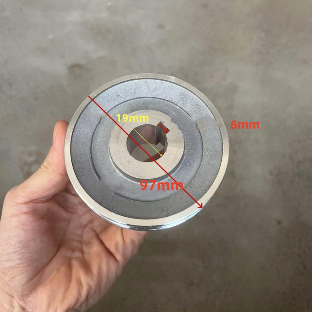 A-Type Pulley Diameter 97mm Aluminum Motor Pulley 100mm Diameter For International Markets For Air Compressors