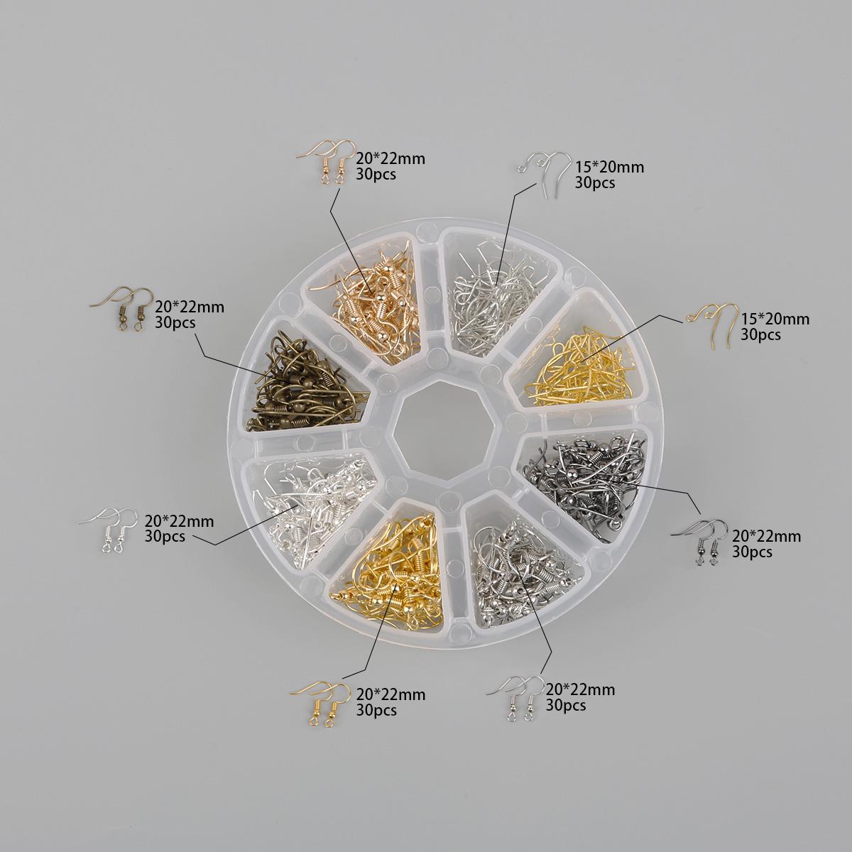 

1 компл./кор. застежки-цепочки Подвески игольчатые кольца для DIY аксессуары для изготовления ювелирных изделий