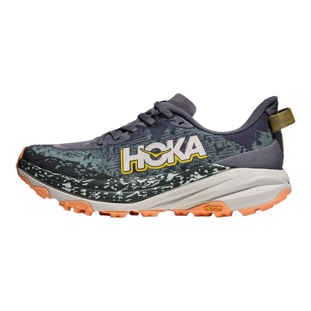 HOKA One One Speedgoat 6 Versatile Comodo Traspirante Supporto Scarpe da Trail Running Donna Scarpe da Corsa Grigio 1147811-GMC