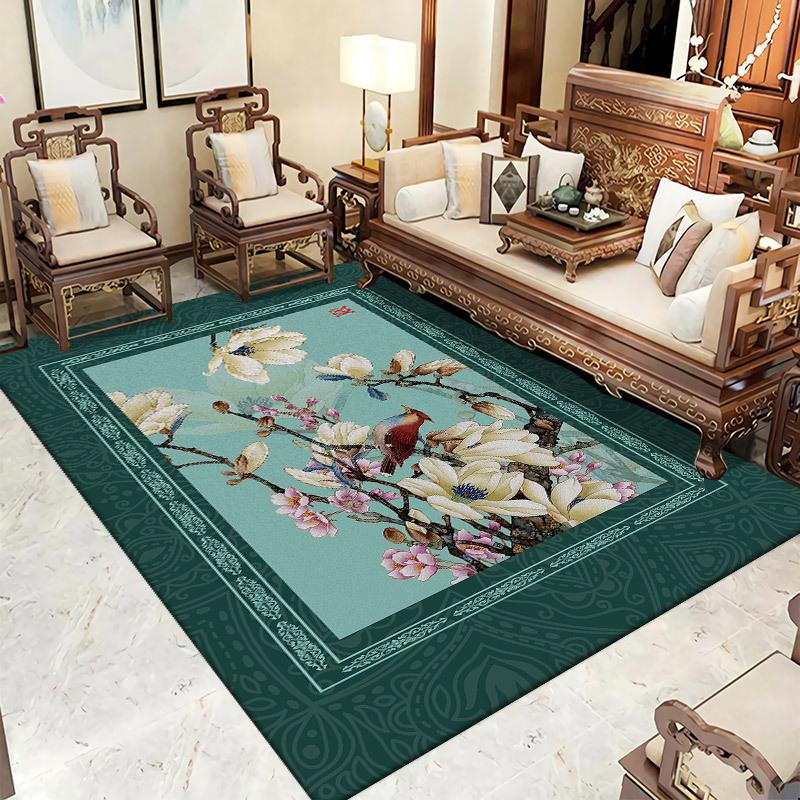 

Living Room Carpet Decor Large Area Rugs for Bedroom Washable Soft Lounge Mats Anti-slip 100*160cm