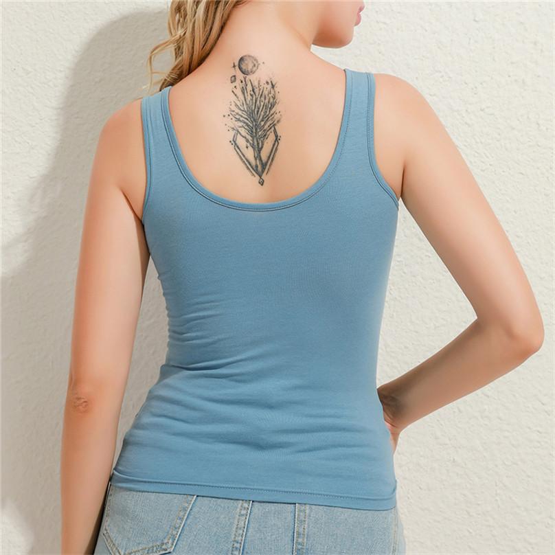Fashion Casual Women Summer Low Chest Slim Tank Top Sleeveless Beach Streetwear Sexy Crop Navel Tops