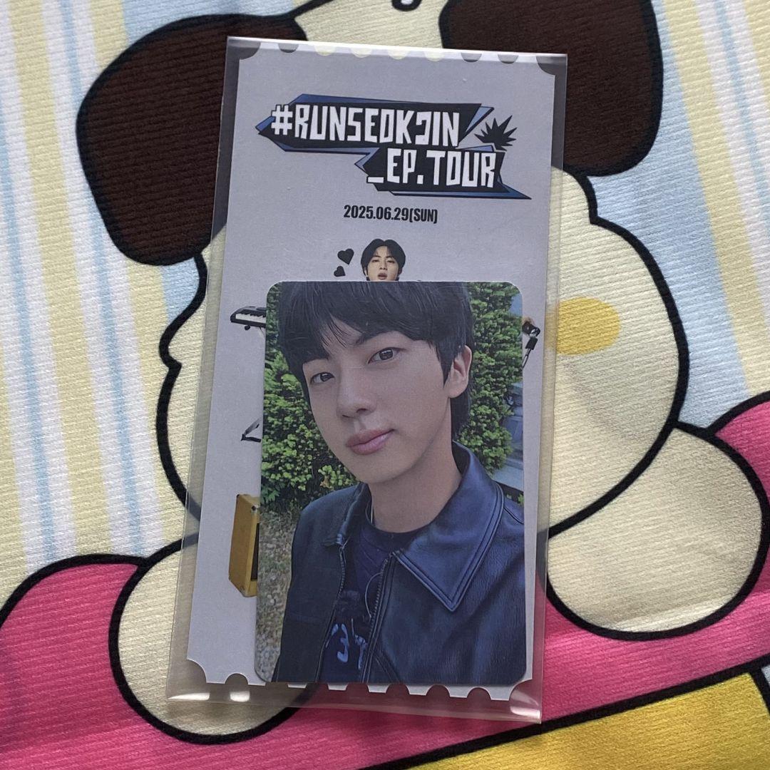 

[USED] JIN BTS 6/29 RUNSEOKJIN_EP.TOUR Trading Card