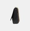 [Gebraucht] Geprägtes Logo Kette Quaste Leder Crossbody Umhängetasche - Gut #FU4MSI