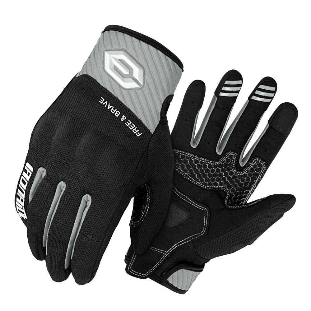 Summer Motorcycle Gloves Anti Slip And Breathable Off-road Motorcycle Gloves Outdoor Riding Touch Screen Gloves Riding Equipment XXL