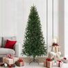 VidaXL Artificial Christmas Tree Green 210 Cm PVC, PE and Steel, Living Room Decoration, Modern Artificial Tree, Christmas Party, 42018735