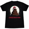 Christmas Poo Holiday Humor Shirt, Funny Cartoon Christmas Tee, Unisex T-Shirt