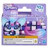 Hasbro Furby DJ Furblets Mini Przyjaciel Zasilana Pluszowa Zabawka z Rozszerzalnym Dźwiękiem Wiek Autentyczny Dis-Ko-Daz Furby Mówiący Tylko, Ciało, i Muzyka, 6+, Różowy,