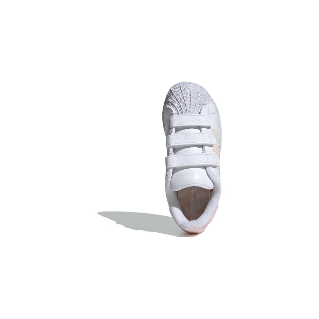 adidas Originals Superstar Rahat Çok Yönlü Darbe Emici Dayanıklı Düşük Bilekli Çocuk Spor Ayakkabıları Çocuk Spor Ayakkabıları Beyaz IF3573