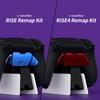 eXtremeRate Black RiseDock Kit Upgrade Stand for PS5 eXtremeRate RISE RISE4 Remap Kit Compatible Charging Redesigned Charging Station Extender for PS5