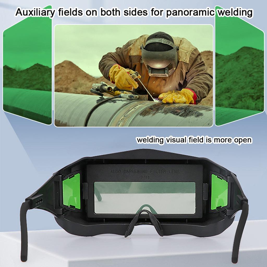 Lunettes de soudure Professionnelles Lunettes de soudure pour Soudure Meulage Coupe pour Hommes