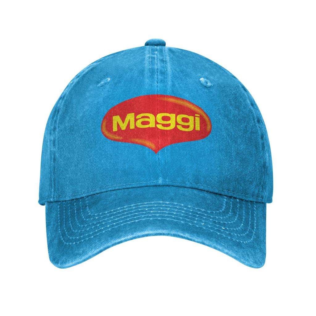 Lifetime Maggi Denim Fabric Baseball Caps Snapback Baseball Hats Breathable Casquette Outdoor for Men's And Women's