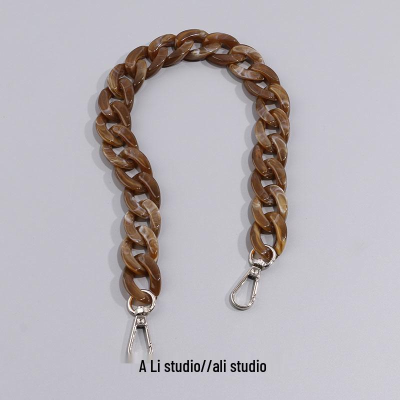 Multi-color Acrylic Chain: Versatile Bag Strap, Phone Lanyard, and Crossbody Accessory