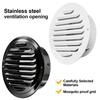 Round Air Ventilation Cover Stainless Steel Air Vent Grille Ventilation Tool  Ducting Ventilation