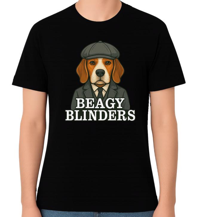 

Beagy Blinders Beagle Parody Funny TV Dog Graphic Unisex T-Shirt 5XL різнокольоровий