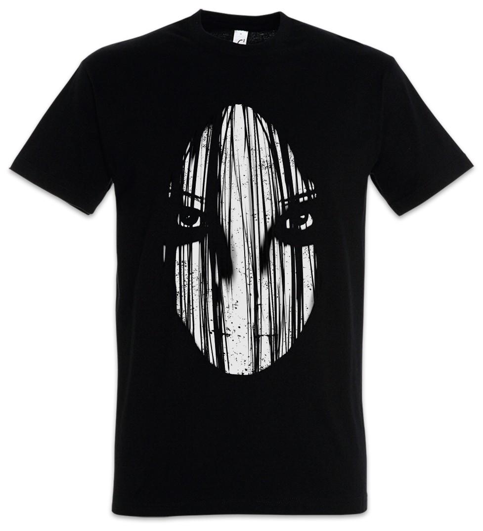 Мужская футболка Ghost II Мужские Женские Футболки Топ Девушка из Японии Фильм Ужасов Кольцо Монстр Существо Нежить L