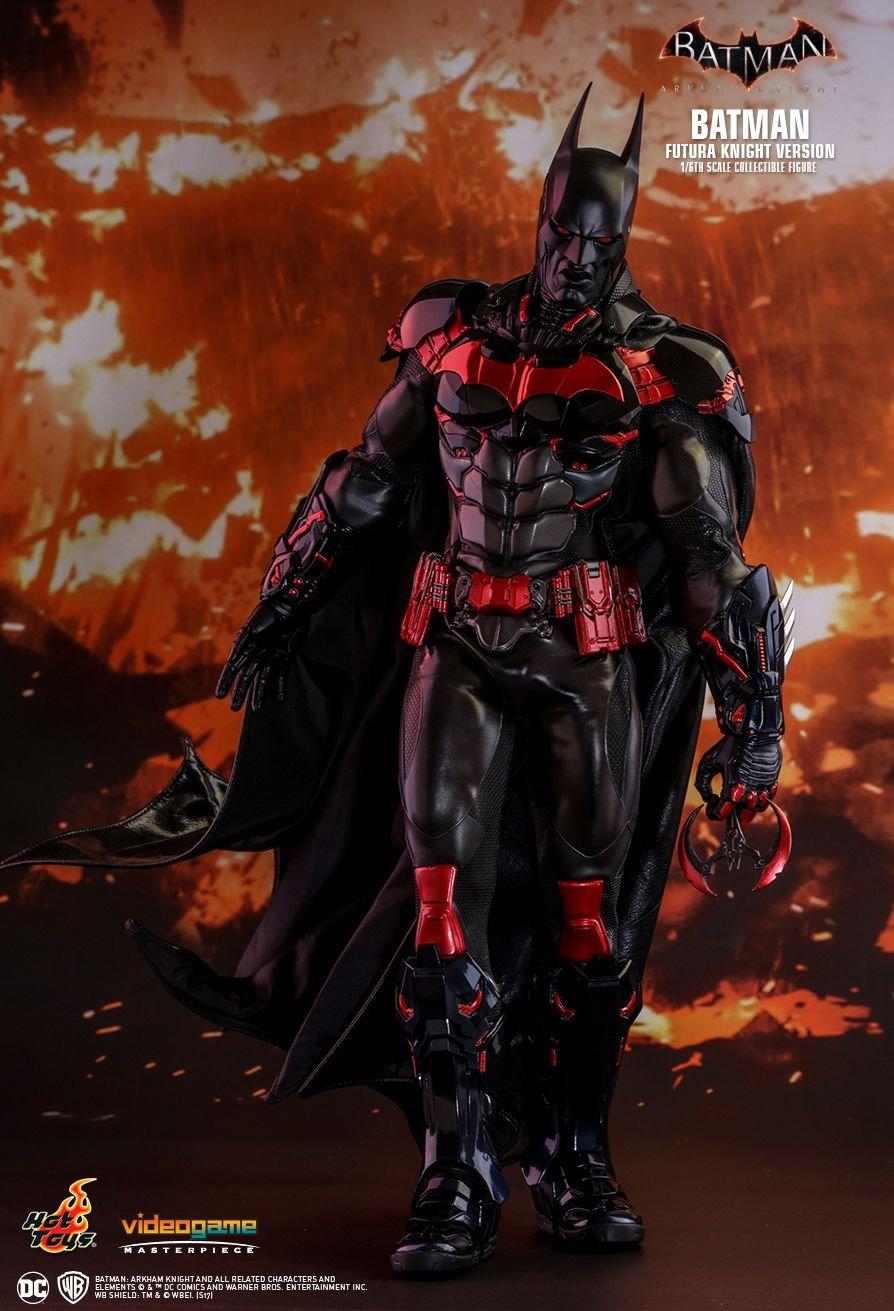 

Шедевр видеоигр Arkham Knight Бэтмен Futura Knight Edition Масштабная раскрашенная готовая фигура Бэтмен 1/6 чёрный