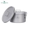 Titanium Food Storage Container Leakproof Lunch Box Outdoor Home Office Adult Use 900ml 1500ml