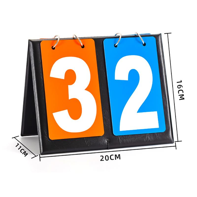 1 Pieza Marcador Marcador de Mesa Marcador Llevador de Puntos Contador de Puntos Portátil de Baloncesto Para Baloncesto Bádminton Voleibol