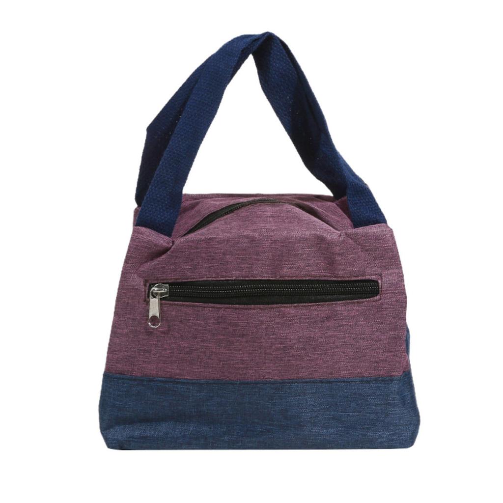 Bento Bag Large-capacity Portable Insulated Lunch Box Pouch Office Worker Lunch Box Pouch  Student Hand Carrying Bento Bag
