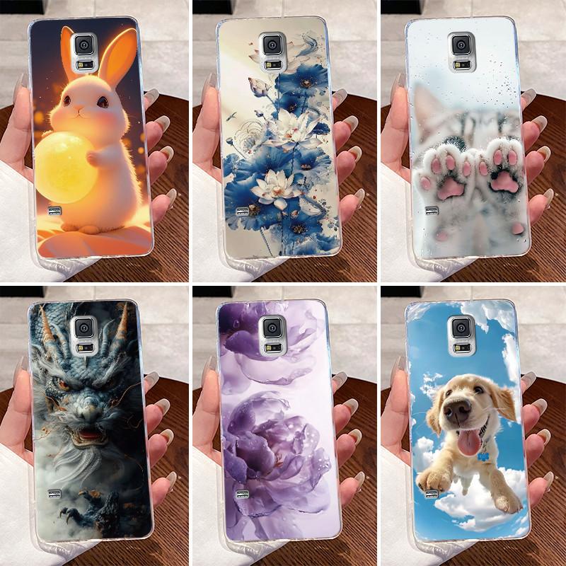 Casing For Samsung Galaxy Note 4 Note 3 Luxury Dragon Cute Cool Boys Girls Soft silicone Phone Case Back Cover Transparent Shell