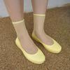 Colorful fishnet socks