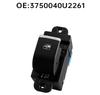 3750040U2261: Bright-edged Passenger Side Rear Window Regulator Switch for JAC Refine S3