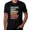 Inclusion Respect Equality Advocacy Equity Diversity Disability Community T-Shirt Urban Style Print T-Shirt