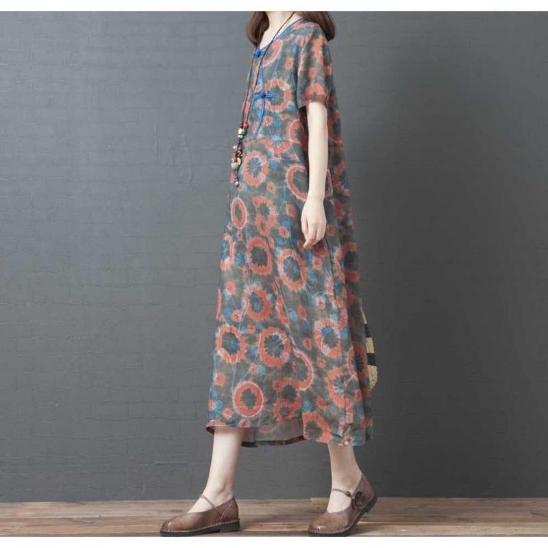 Summer Dress with Buttons