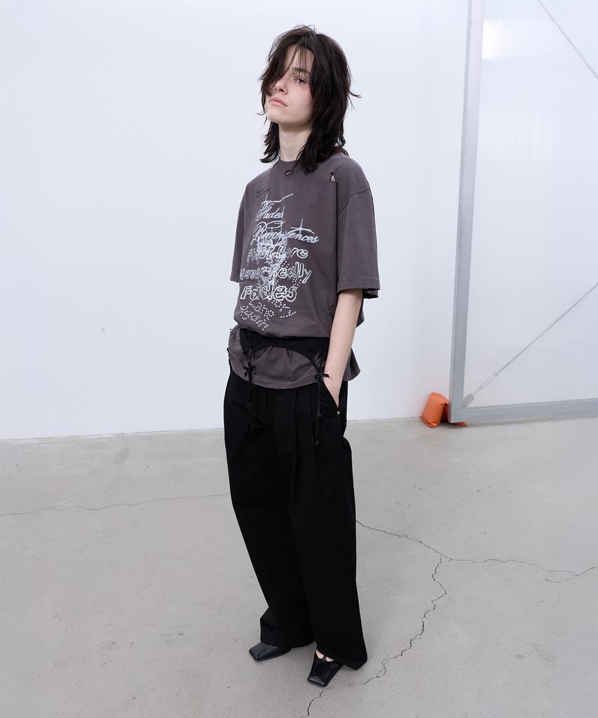 LCDC™ Distressed Oversized T-Shirt (Grey)