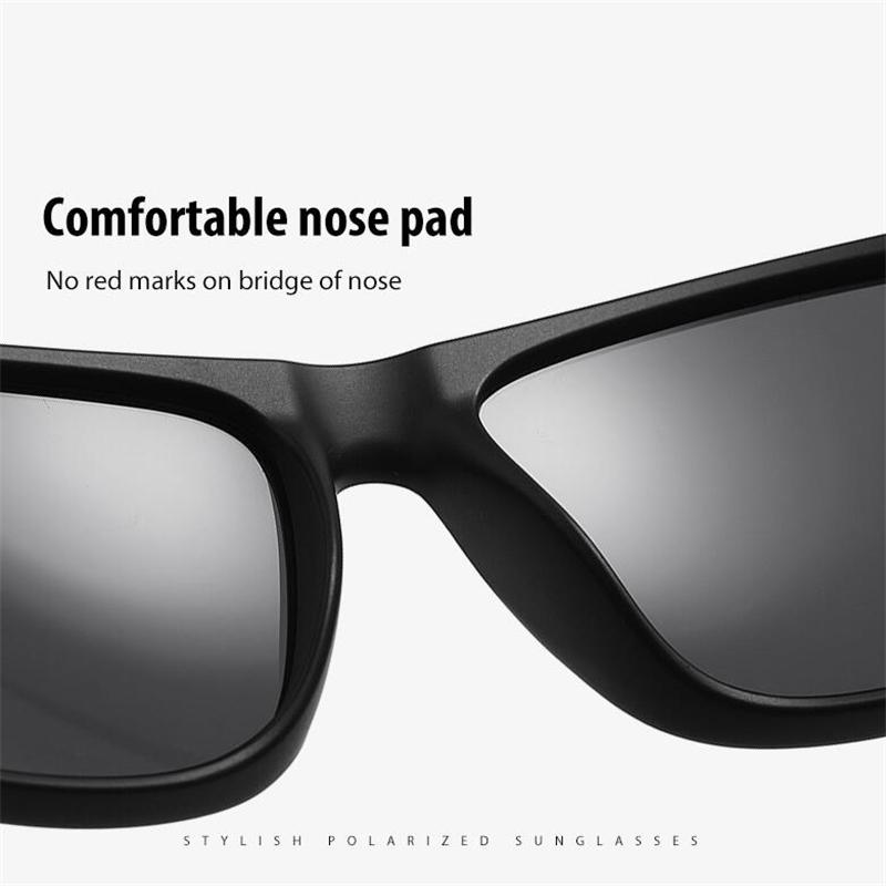 Sport Square Nearsighted Sunglasses With Diopters Colorful Anti-Glare Prescription Sun Glasses For Men 0 -0.5 -0.75 To -6.0