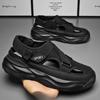 Men's Summer Sandals Non-slip Fashion Comfortable Casual Slip-on Breathable Water Proof Round Toe Platform Flat Heel Summer Main