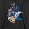 Star Trek Mens Feline Galaxy Hoodie