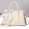 Classic Pu Tote Bag For Women With Large Capacity And Retro Style For Daily Use