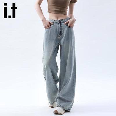 Izzue It Women's Tencel Lyocell Wide-Leg Jeans