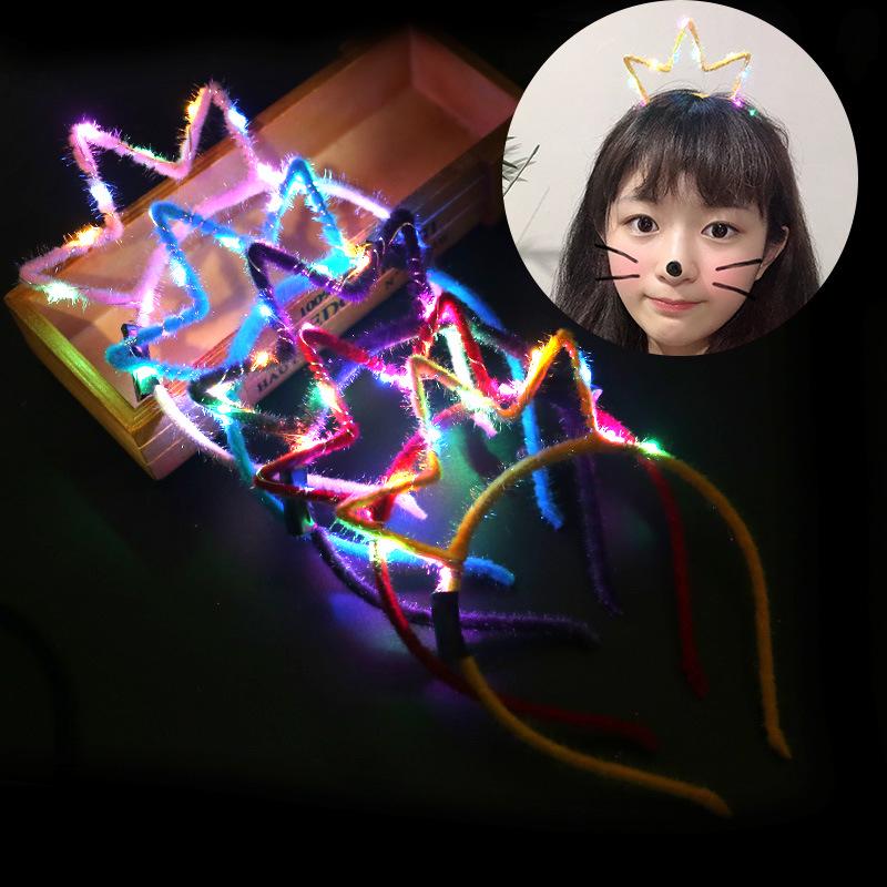 

Повязка на голову с рогом оленя и ушками кролика для рождественских подарков