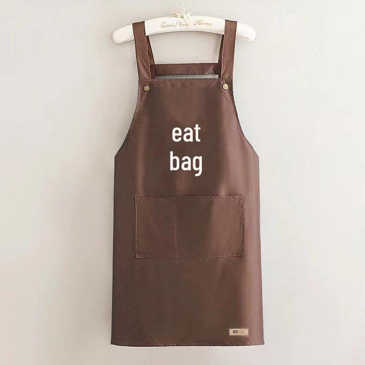 Waterproof, Oil-proof, and Stain-proof Custom Logo Unisex Apron for Work, Kitchen, and Barber Shop