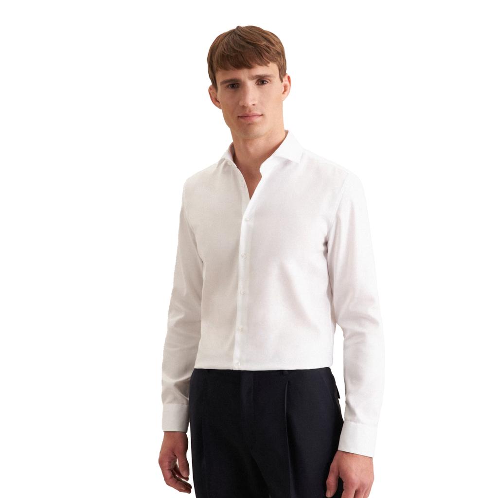 Seidensticker Mens Oxford Slim Long-Sleeved Shirt