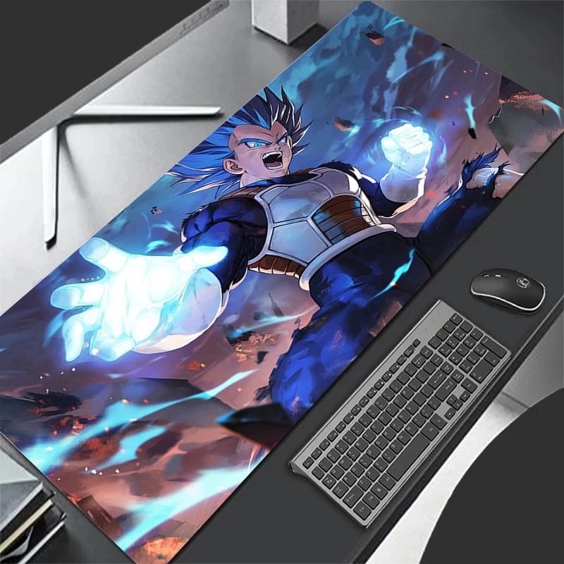 Japan Cool Anime Mouse Pad Laptop Black and White Gaming Mousepad Large DDragoned Balls Keyboard Rug PC Gamer Cabinet Desk Mat