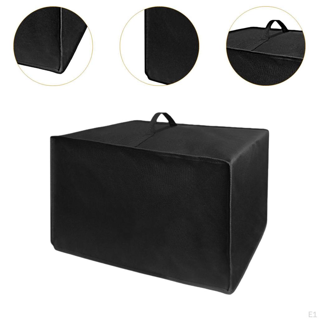Heat Press Cover Waterproof Folding Polyester Black Protective Sleeve Dust Protector for Home