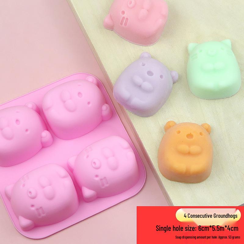 Silicone Soap Mold Making Set for DIY and Children's Homemade Breast Milk Soap