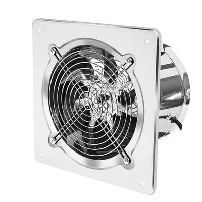 40W Nástěnný Okenní Nerezový Ventilátor Kuchyňský Odsavač Par Artefakt Posilovací Ventilátor Koupelna Toaleta Větrací Potrubí Odsávací Ventilátor