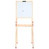 Wooden Kid Easel Double Side Magnetic Chalkboard Adjustable Stand for Drawing Art Painting