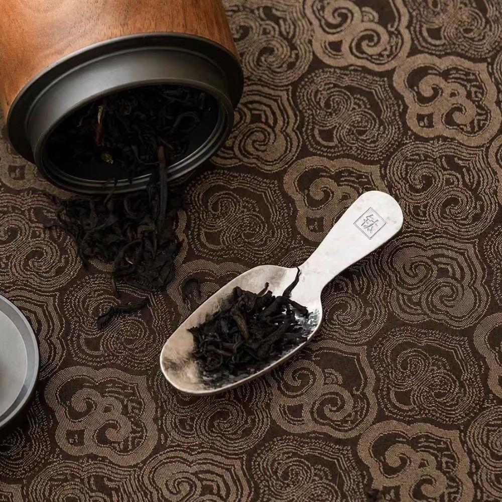 Thickened Tea Dividing Tool Pure Titanium Mini Tea Spoon Coffee Bean Spoon Tea Scoop Coffee Bean